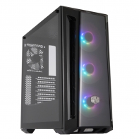купить Корпус CoolerMaster MasterBox MB520 ARGB (MCB-B520-KGNN-RGA) ATX/mATX/Mini-ITX 2xUSB3.2 Черный в Алматы фото 1