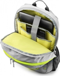 купить Рюкзак HP Europe/Active Backpack (Grey/Neon Yellow)/15,6 **/нейлон в Алматы фото 2