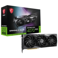 купить Видеокарта MSI GeForce RTX 4070 SUPER 12G GAMING X SLIM, 12GB, GDDR6X, HDMI 3xDP в Алматы фото 2