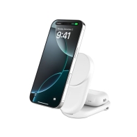 Купить BELKIN 25w Qi2 2-IN-1 Foldable Charger, White Алматы