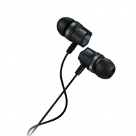 купить CANYON EP-3 Stereo earphones with microphone, Dark gray, cable length 1.2m, 21.5*12mm, 0.011kg в Алматы фото 1