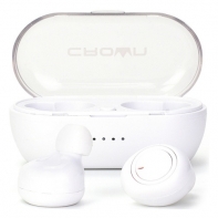 купить Полностью беспроводные наушники CROWN CMTWS-5001 white в Алматы фото 1