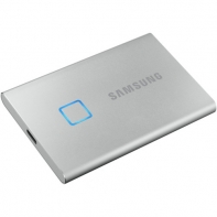купить Внешний SSD 2000Gb Samsung T7 Touch USB 3.2 Gen.2 (10 Гбит/c)  AES 256 Сенсорная защита MU-PC2T0S/WW в Алматы фото 3