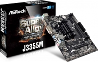 купить Материнская плата с процессором ASRock J3355M Intel® Dual-Core J3355 (до 2,5ГГц) 2DDR3/DDR3L (1866/1600/1333) 2xSATA2  Intel HD Graphics 1xPCIe 2.0x 16, 2xPCIe 2.0 x1 D-Sub, DVI-D, HDMI  2xUSB3.1, 2xUSB2.0, Gigabit LAN, 7.1-канальный HD-кодек,  mATX, в Алматы фото 1