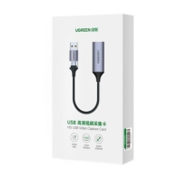 купить Переходник Ugreen CM489 USB 1080P Video Capture Device, 40189 в Алматы фото 2