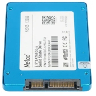 купить Твердотельный накопитель SSD 128Gb, SATA 6 Gb/s, Netac N600S, 2.5", 3D TLC, 510R/440W в Алматы фото 3