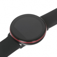 купить CANYON Marzipan SW-75 Smart watch, 1.22inches IPS full touch screen, aluminium+plastic body,IP68 waterproof, multi-sport mode with swimming mode, compatibility with iOS and android,black-red body with extra black leather belt, Host: 41.5x11.6mm, Stra в Алматы фото 2