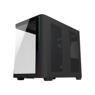 купить Кейс M580-BP, Panoramic ATX Mid Tower, ATX(BTF), M-ATX, Mini-ITX, USB3.0 x 2, Type-C, Curved Glass, Black в Алматы фото 3