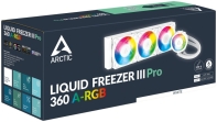 купить Водяное охлаждение ARCTIC Liquid Freezer III Pro 360 A-RGB(White), ACFRE00188A, S1851/1700/AMD4/5 в Алматы фото 3