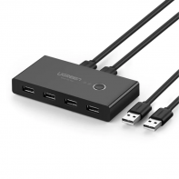 купить Switch UGREEN US216 2 In 4 Out USB 2.0 Sharing, 30767 в Алматы фото 1