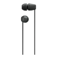 купить Наушники беспроводные Sony WI-C100/B в Алматы фото 2