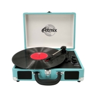 купить Проигрыватель виниловый Ritmix LP-160B синий в Алматы фото 1