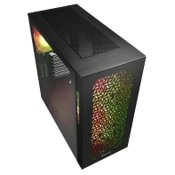 купить Корпус ПК без БП Sharkoon ELITE SHARK CA300H Bk <EATX, 4x3.5, 7x2.5, 2xUSB 3.0, 1xTypeC, Audio, 505*235*520mm> в Алматы фото 2