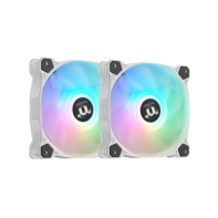 Купить Комплект вентиляторов для корпуса Thermaltake Pure Duo 12 ARGB Sync Radiator Fan, 2x12cm,4pin,White в Алматы