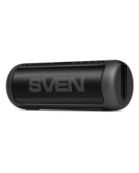 купить Колонки SVEN PS-250BL, black (10W, Bluetooth, FM, USB, microSD, handle, 2200mA*h) в Алматы фото 1