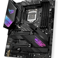 купить Сист. плата Asus ROG STRIX Z490-E GAMING, Z490, S1200, 4xDIMM DDR4, 2xPCI-E x16, 3xPCI-E x1, 2xM.2, 6xSATA, DP, HDMI, WI в Алматы фото 1