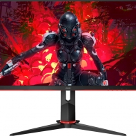 купить Монитор Игровой 23,8* AOC 24G2/BK/01 IPS 1920x1080 144Hz 250cdm 4ms 1000:1 1xD-SUB 2xHDMI Black/Red в Алматы фото 1