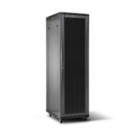 купить Шкаф серверный, SHIP, 601.8047.55.100, 155 серия, 19** 47U, 800*1000*2200 мм, Ш*Г*В, IP20, Чёрный в Алматы фото 1