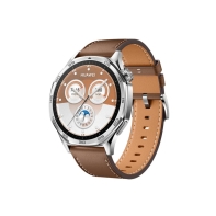Купить HUAWEI WATCH GT 5 (46mm)Brown Composite Leather Strap Алматы