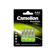 Купить Аккумулятор CAMELION AlwaysReady Ni-MH Rechargeable NH-AAA1100ARBP4 4 шт. в блистере Алматы