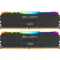 купить Оперативная память 16GB KIT (2x8Gb) DDR4 3200MHz Crucial Ballistix Gaming Black PC4-25600 1.35V BL2K8G32C16U4BL в Алматы фото 1
