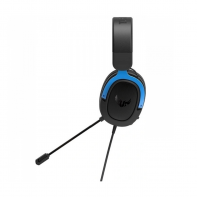 купить Игровая гарнитура ASUS TUF Gaming H3 черно-синяя, звучание в формате 7.1, глубокий бас, эргономичные амбушюры в Алматы фото 3