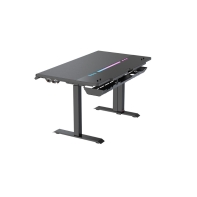 Купить Стол для геймеров DXRacer Tidal GD/1200TPMDF/N, сталь, 120x75x2.5см, Black в Алматы