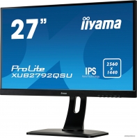 купить Монитор LCD 27** [16:9] 2560х1440 IPS, nonGLARE, 350cd/m2, H178&deg;/V178&deg;, 1000:1, 5М:1, 1,07B Color, 5ms, DVI, HDMI, DP, USB-Hub, Height adj., Pivot, Tilt, HAS, Speakers, Swivel, 3Y, Black в Алматы фото 2