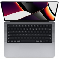 купить MacBook Pro 14.2-inch,SPACE GRAY, Model A2442,CCVH M1 Pro with 10C CPU, 16C GPU,16GB unified memory,96W USB-C Power Adapter,4TB SSD storage,3x TB4, HDMI, SDXC, MagSafe 3,Touch ID,Liquid Retina XDR display,Force Touch Trackpad,KEYBOARD-SUN в Алматы фото 2
