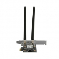 купить PCI-E Wi-Fi Адаптер ASUS PCE-AX3000, Wi-Fi 6, 802.11ax, AX3000, BT 5.0, 2 ext antennas в Алматы фото 2