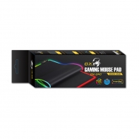 купить Коврик для компьютерной мыши, Genius, GX-Pad 800S RGB, 800*300*3 мм, Резиновая основа, Тканевая поверхность, Склеивание, Гладкая поверхность, Чёрный в Алматы фото 3