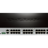 купить D-Link DGS-3420-52P  Комм-р управ-й гигабитный 48 портов PoE  + 4 порта SFP /  в Алматы фото 1