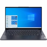 купить Ноутбук Lenovo Yoga Slim 7 14IIL05 14.0** UHD(3840x2160) IPS GLOSSY/Intel Core i7-1065G7 1.30GHz Quad/16GB/256GB SSD/GF MX350 2GB/WiFi/BT5.0/HD Web Camera/BLKB/4cell/1.55kg/W10/1Y/GREY в Алматы фото 1