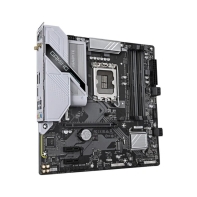 купить Материнская плата GIGABYTE B760M GAMING PLUS WIFI DDR4, LGA1700, 4xDDR4, HDMI+DP, 2xM.2, ATX в Алматы фото 2