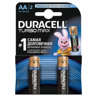купить Батарейка DURACELL TurboMax AA 2шт 1.5V LR6 (пальчиковые)  в Алматы фото 1