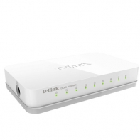 купить D-Link DGS-1008A/D2A Коммутатор 8-порт10/100/1000 неуправляемый пластиковый корпус /  в Алматы фото 2