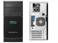 купить Сервер HP Enterprise/ML30 Gen10/1/Xeon/E-2134 (4C/8T 8Mb)/3,5 GHz/1x16 Gb/S100i SATA only/0,1,5,10/4 LFF/2x1GbE/Nо ODD/1 х 500W Platinum в Алматы фото 2