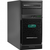 купить Сервер HP Enterprise/ML30 Gen10/1/Xeon/E-2224/3,4 GHz/16 Gb/S100i SATA only/0,1,5,10/8 SFF0/2x1GbE/Nо ODD/1 х 500W Platinum в Алматы фото 1
