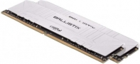 купить Оперативная память 16GB KIT (2x8Gb) DDR4 3200MHz Crucial Ballistix Gaming White PC4-25600 1.35V BL2K8G32C16U4W в Алматы фото 2