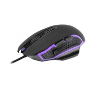 купить Компьютерная мышь, Mars Gaming, MM018, Игровая, Оптическая 4800dpi, 8 программируемых клавишь, LED подсветка, Проводная 1,45м, USB, Чёрная в Алматы фото 2