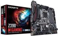 купить Gigabyte, Z390 M GAMING, LGA1151, iZ370, 4xDDR4 2666, 6xSATA3, 2xM2.0, Raid, 1xDVI-D, 1xHDMI, 3xPCI-Ex16, 3xPCI-Ex1, ATX в Алматы фото 1