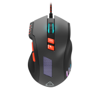 купить Wired Gaming Mouse with 8 programmable buttons, sunplus optical 6651 sensor, 4 levels of DPI default and can be up to 6400, 10 million times key life, 1.65m Braided USB cable в Алматы фото 1