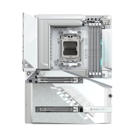 Купить Материнская плата GIGABYTE X870 A STEALTH ICE, AM5, X870, 4XDDR5, HDMI+2xUSB4, 4xM.2, WiFi7, BT, ATX Алматы