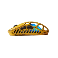 купить Mouse GravaStar Mercury X Pro 8K, Wireless, BT/2.4GHz/cable, Optical 32000 dpi,5 buttons,USB, Yellow в Алматы фото 3