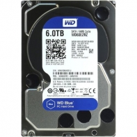 купить Жесткий диск HDD 6Tb Western Digital Blue SATA 6Gb/s 3.5* 64Mb. 5400 оборотов/мин. WD60EZRZ. НОВИНКА! Серия дисков с пониженным энергопотреблением   в Алматы фото 1
