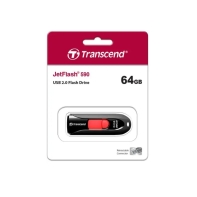 купить Transcend TS64GJF590K, USB Flash Drive 64GB "590" (черный) в Алматы фото 1