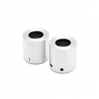 купить Колонки, Lifetrons, FG-8010STA-SIL-I, Портативные, 2.0, MiniJack 3.5m, 5V, Серебристый, Цветная коробка в Алматы фото 1