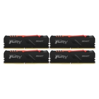 купить Модуль памяти Kingston Fury BeastKF436C18BBAK4/64 DDR4 DIMM 64Gb KIT (4x16) 3600 MHz CL18 в Алматы фото 1