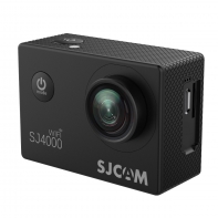 купить Экшн-камера, SJCAM, SJ4000WIFI, 1080P/30fps, 720P/60 fps, 12 МП 170°,  Wifi 10 м, Чипсет NTK 96655, 900mAh, 2* сенсорный дисплей, Чёрный в Алматы фото 1