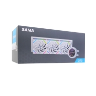 купить Water Cooler Sama Q70 , for Socket 1851/1700/1200/115x/AMD, 86 CFM, 35 dBA, White в Алматы фото 3